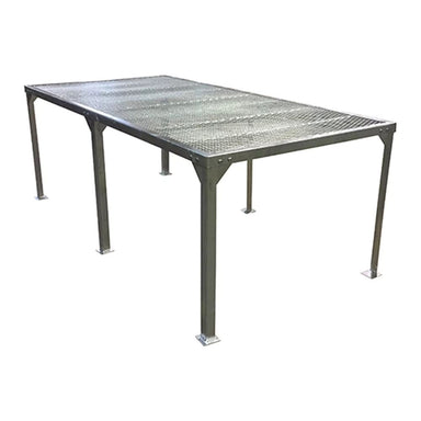 Not only does our Agricultural Greenhouse Wire Mesh Nursery Bench provide a sturdy surface for plants in your greenhouse, but its wire mesh design also allows for proper drainage, promoting healthy root growth.