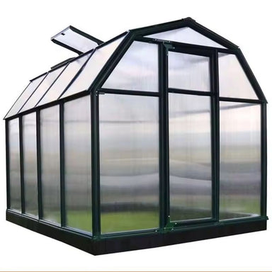 Expand your gardening possibilities with this Aluminum Frame Backyard Garden Greenhouse.