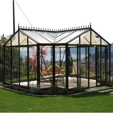 Create your own lush paradise with the T-Shaped Victorian Greenhouse. Enjoy fresh produce and beautiful flowers in the comfort of your own backyard. 